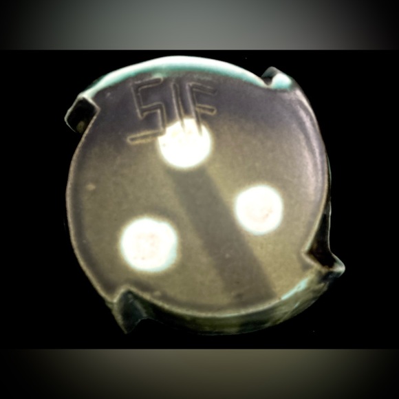 Signed Vintage Hand Thrown Studio Art Pottery Dish - Picture 3 of 16